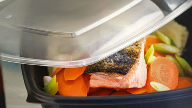 Eco-friendly long-life PP  containers for transporting hot food