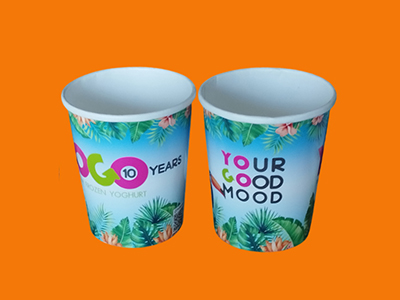 Branded ice cream cups & tubes