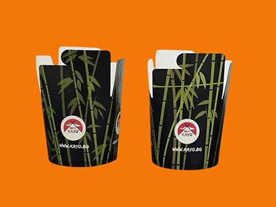 Printing on paper packaging