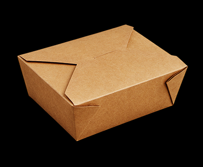 Paper meal to go boxes