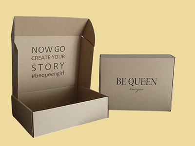 Delivery cardboard boxes